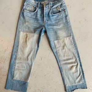 Sold - B-sides Denim Marcel patchwork Jeans, size 27